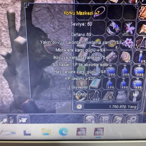  KORKU MASKESİ +7 5 EFSUN